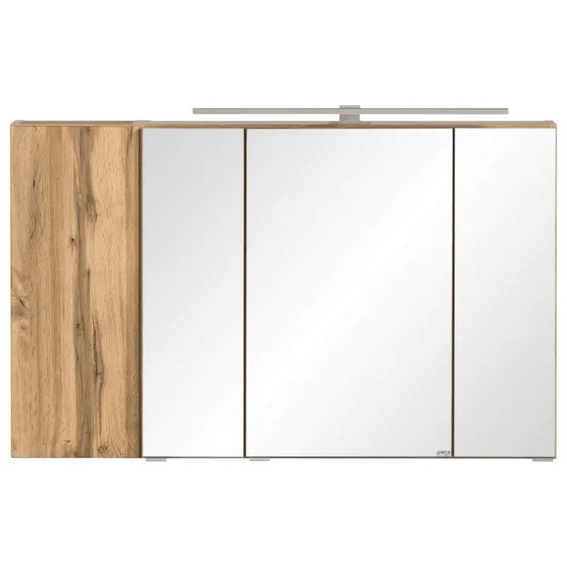 Spiegelschrank Varese B: 105cm Wotaneiche Dekor
