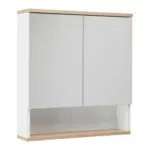 Möbelix Spiegelschrank Yasmin 2-türig Bxhxt: 60x65x14 Cm, Offenes Fach