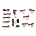 Möbelix Glasbodenbeleuchtung 5-Tlg. 3,5 W Led dimmbar