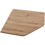 Möbelix Eckverbindungsplatte B: 80 Cm H: 2,2 Cm Kontor K10, Eiche
