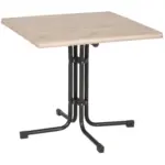 Möbelix Gartentisch Klappbar Acamp Metall/holzwerkstoff L: 80 Cm