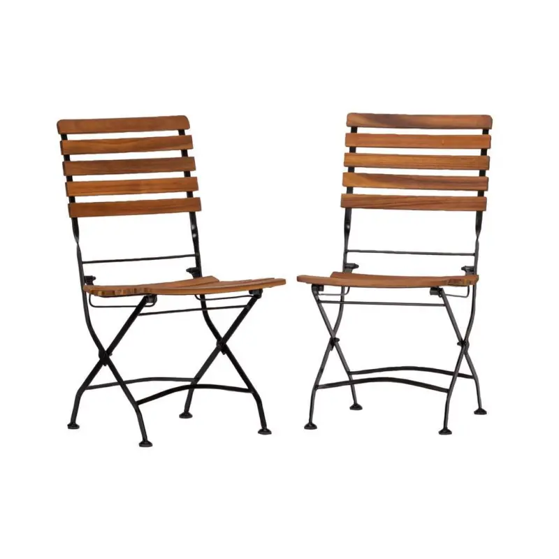 Gartensessel Klappbar Acamp Holz/Metall