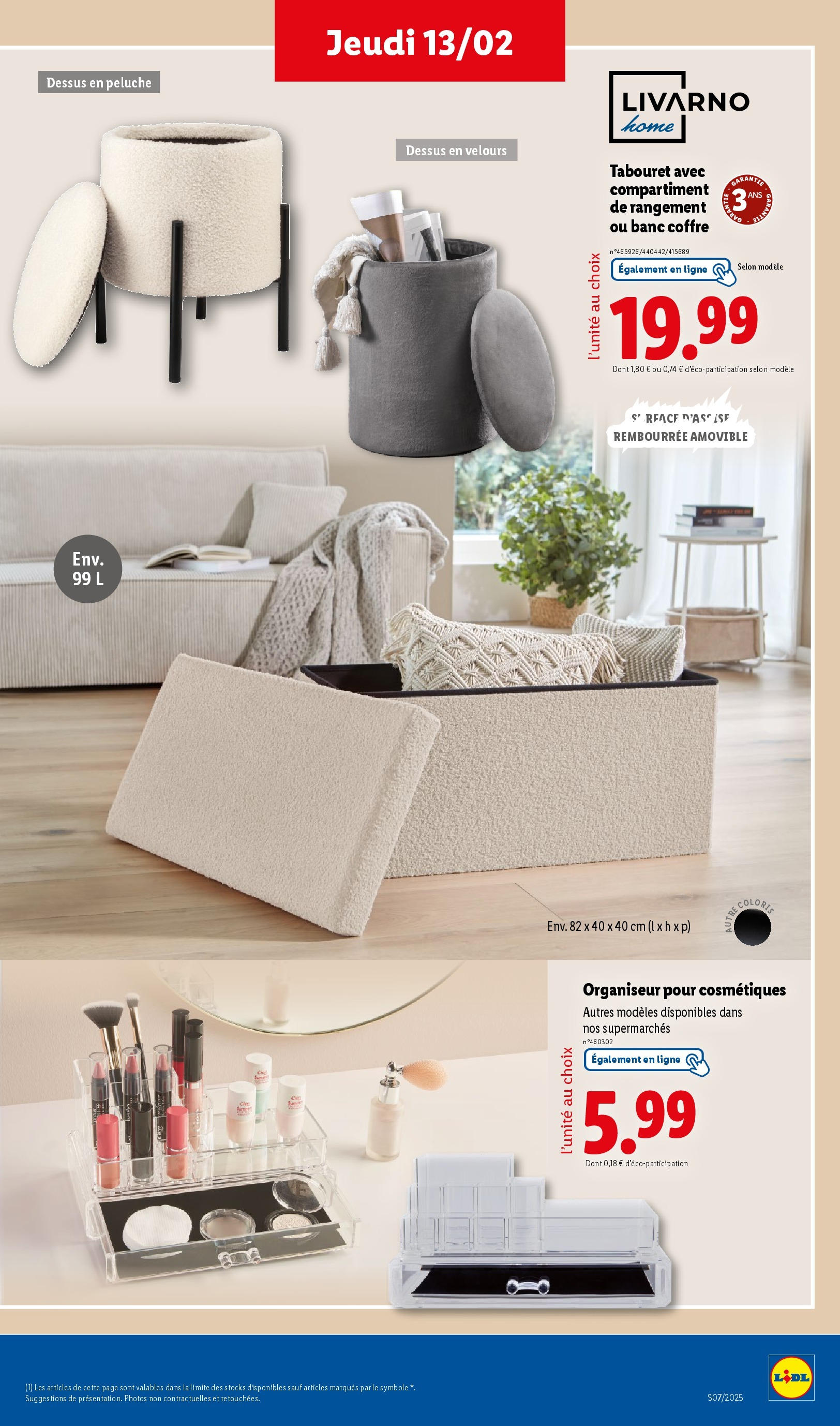 Catalogue Retrouvez nos offres exclusives de la semaine, toujours à prix Lidl !, page 00039