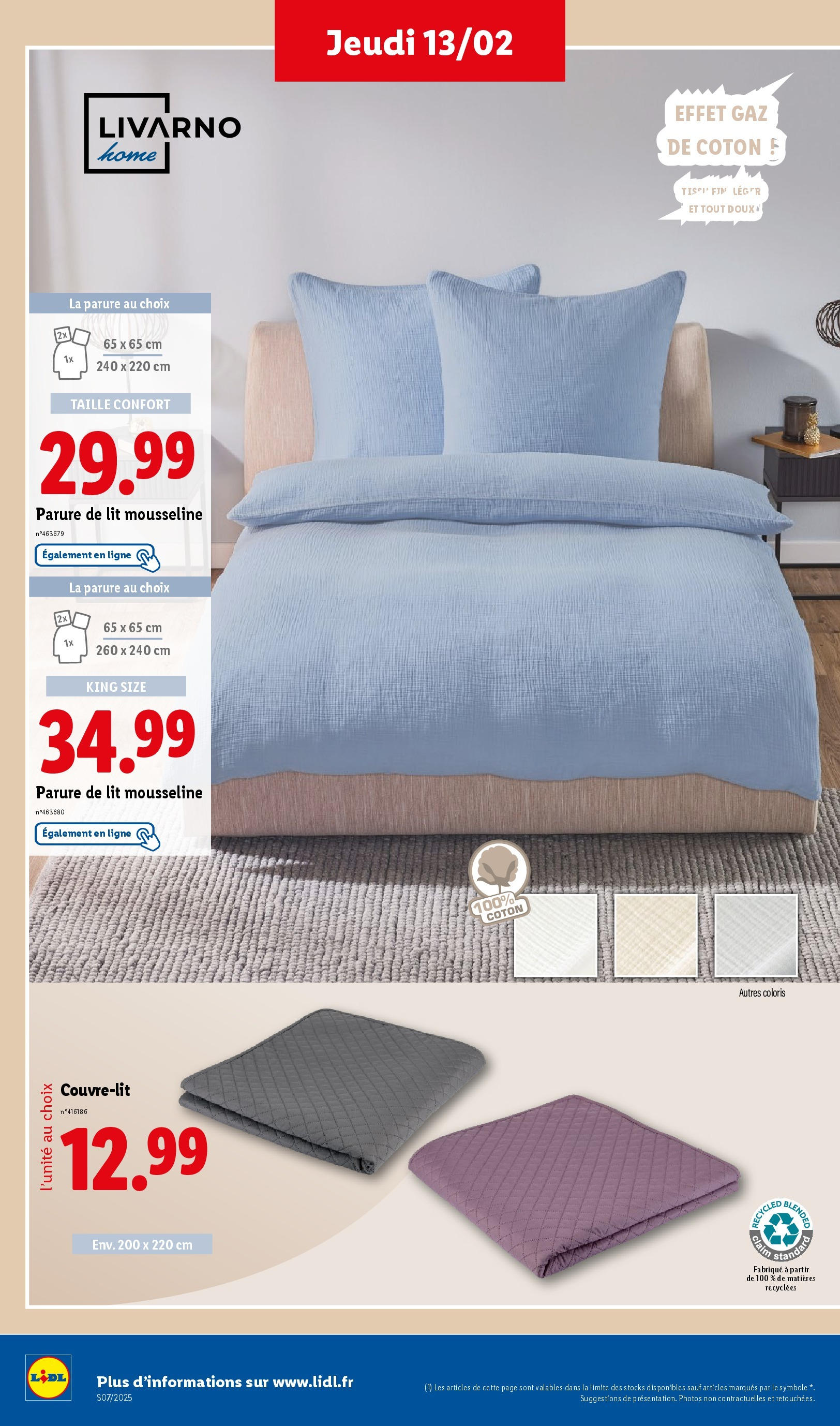 Catalogue Retrouvez nos offres exclusives de la semaine, toujours à prix Lidl !, page 00040