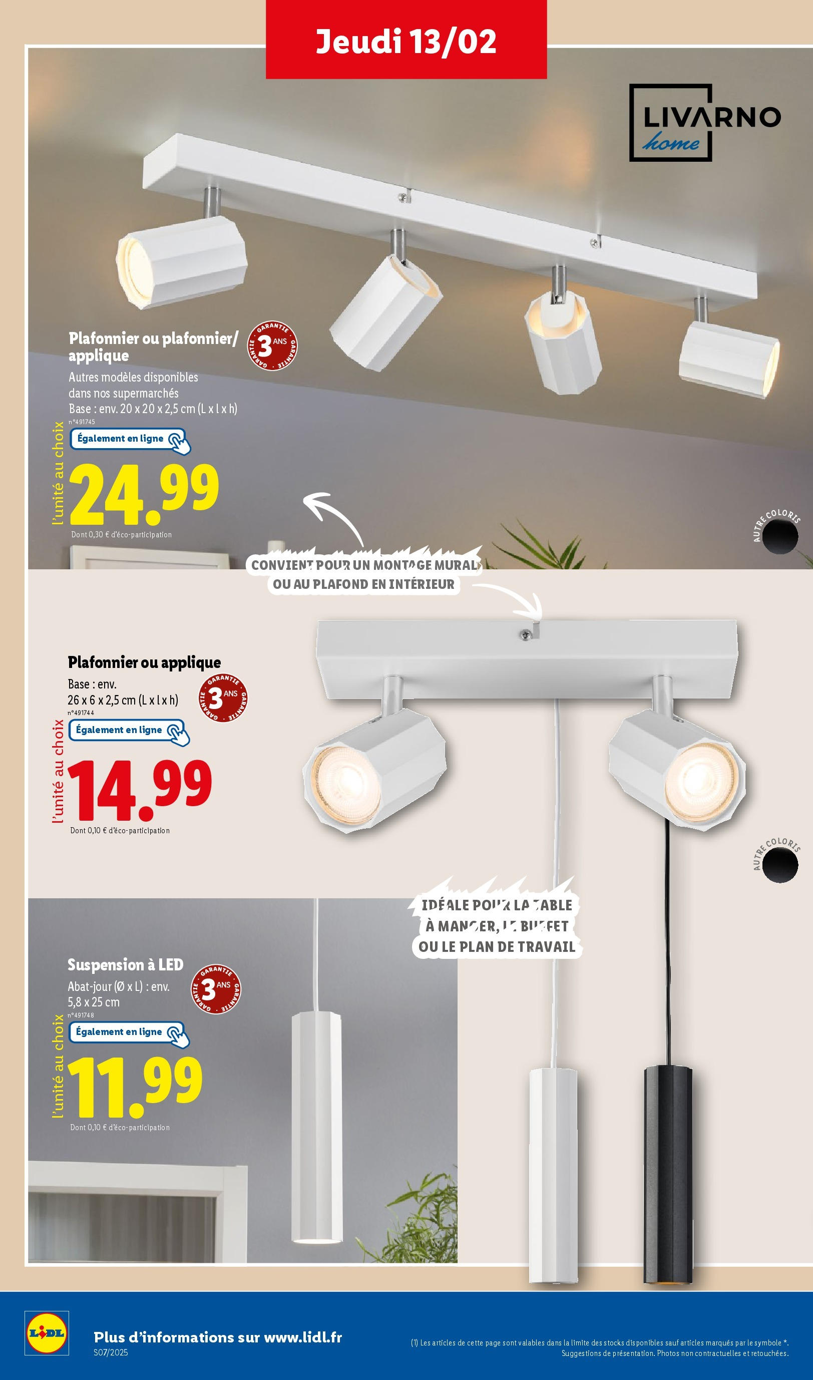 Catalogue Retrouvez nos offres exclusives de la semaine, toujours à prix Lidl !, page 00042