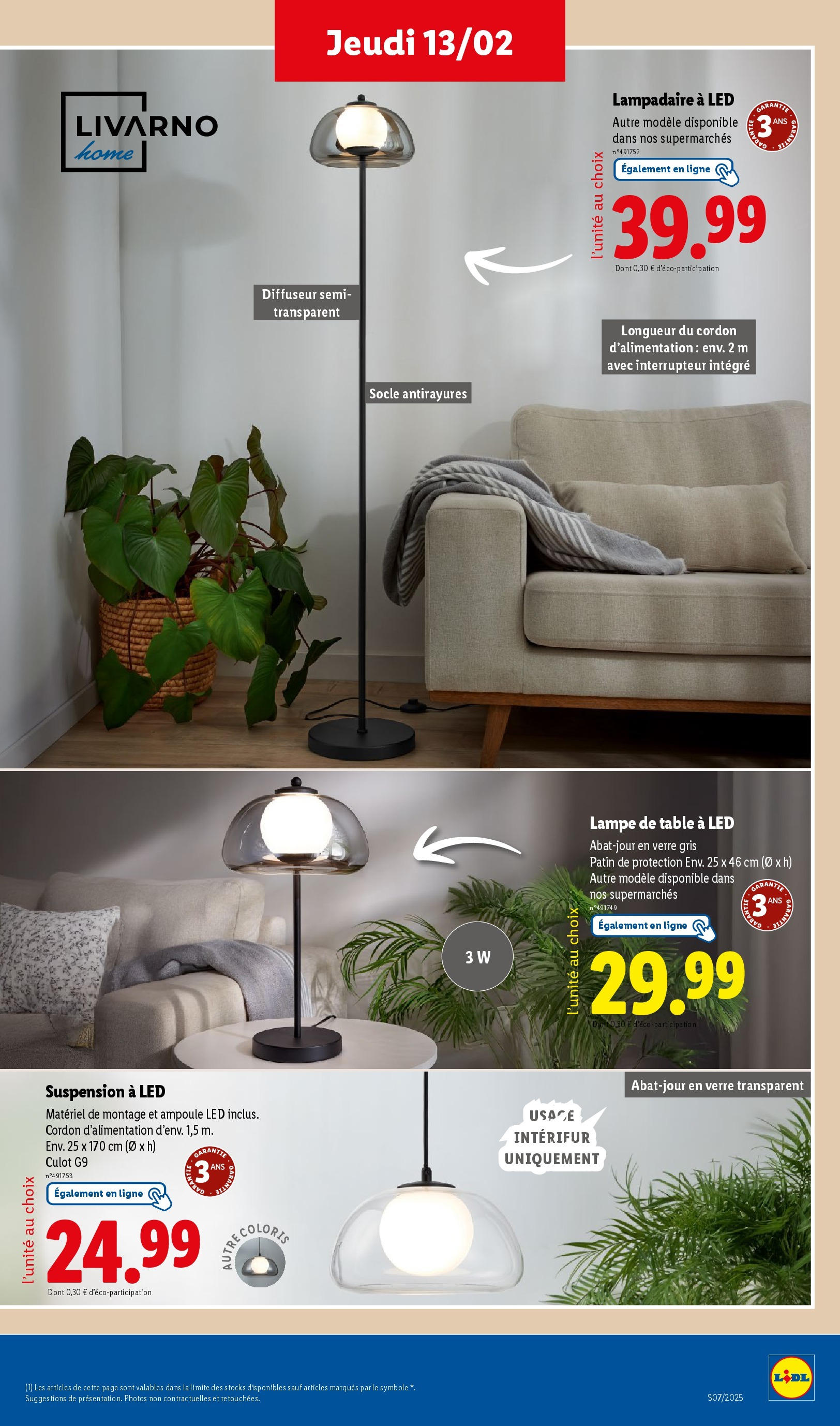 Catalogue Retrouvez nos offres exclusives de la semaine, toujours à prix Lidl !, page 00045