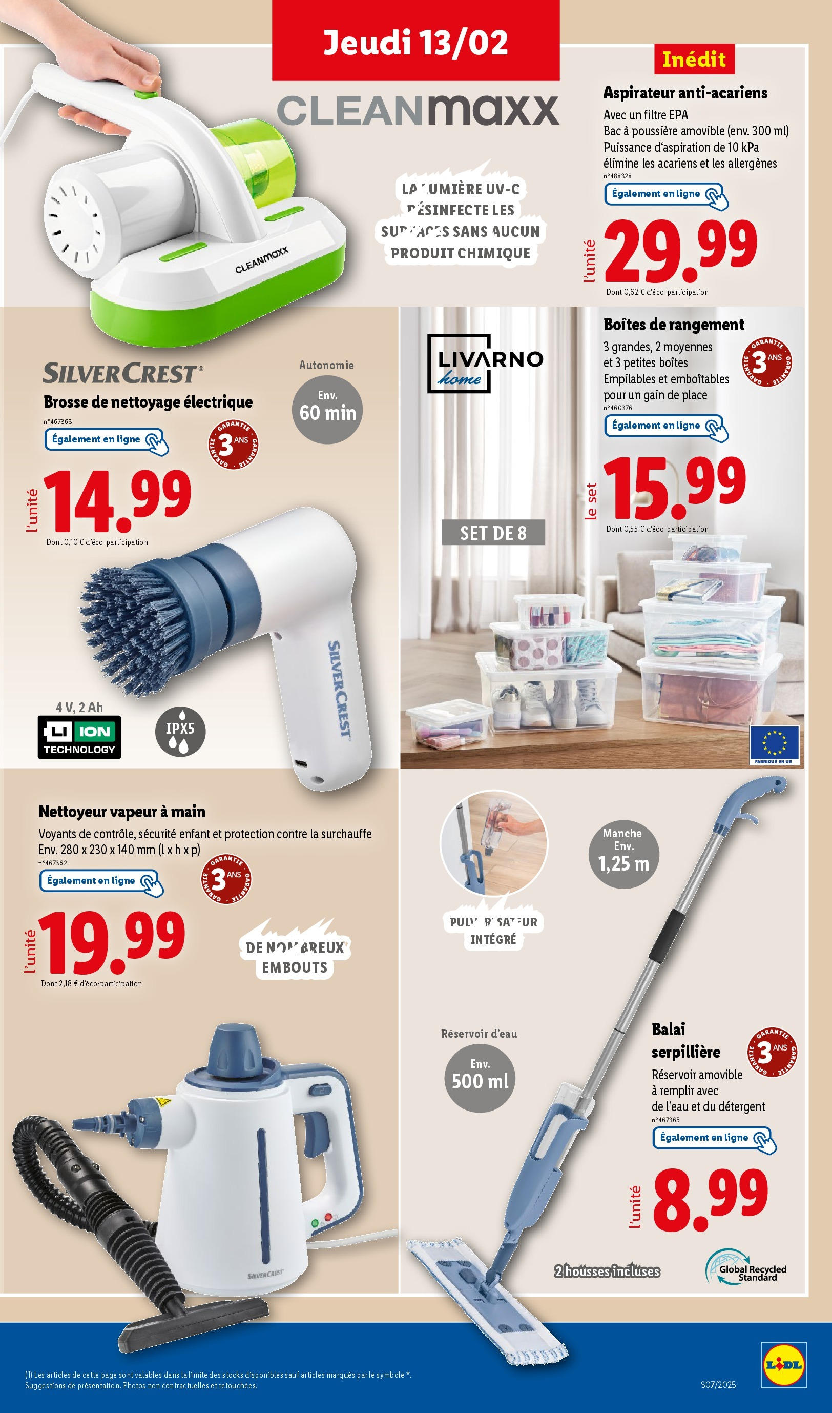 Catalogue Retrouvez nos offres exclusives de la semaine, toujours à prix Lidl !, page 00047