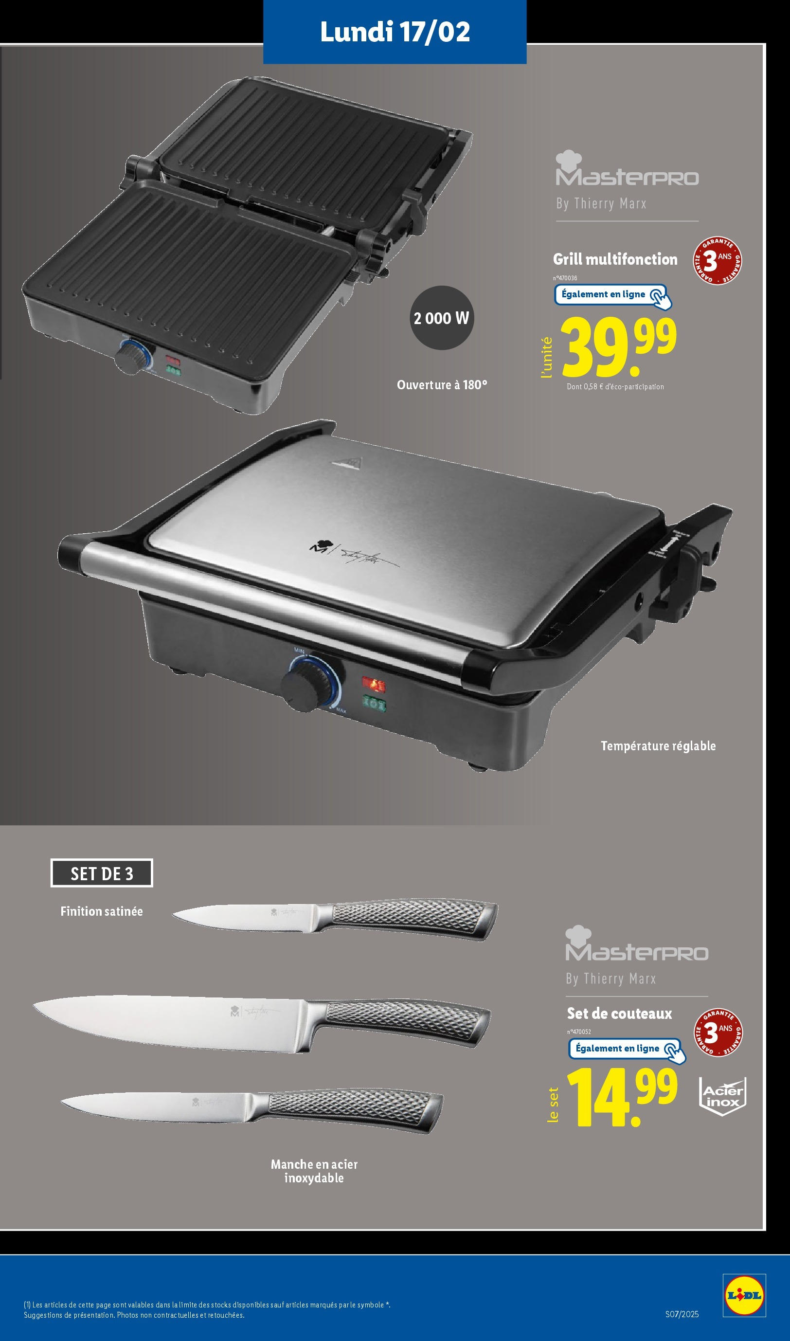 Catalogue Retrouvez nos offres exclusives de la semaine, toujours à prix Lidl !, page 00057