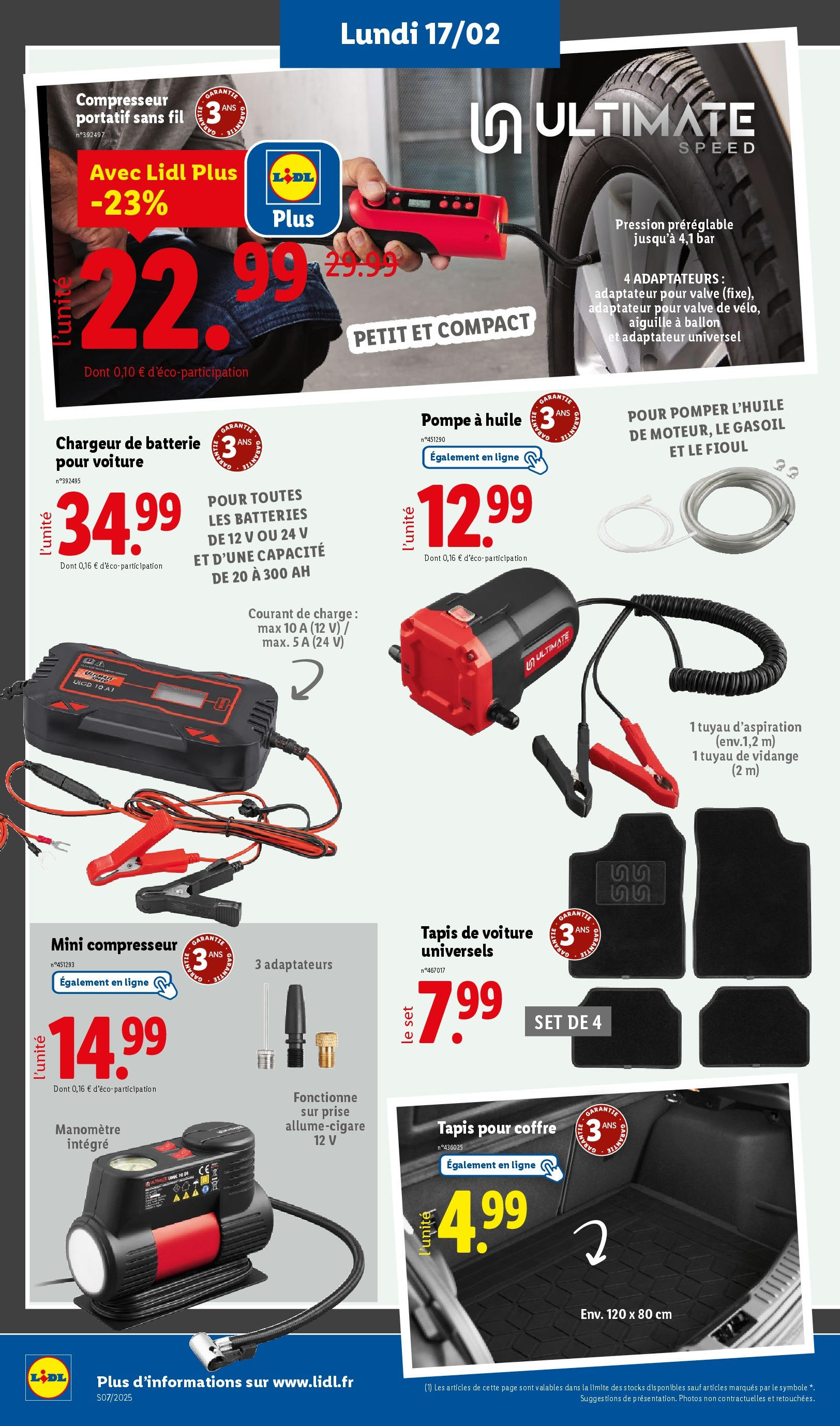 Catalogue Retrouvez nos offres exclusives de la semaine, toujours à prix Lidl !, page 00062