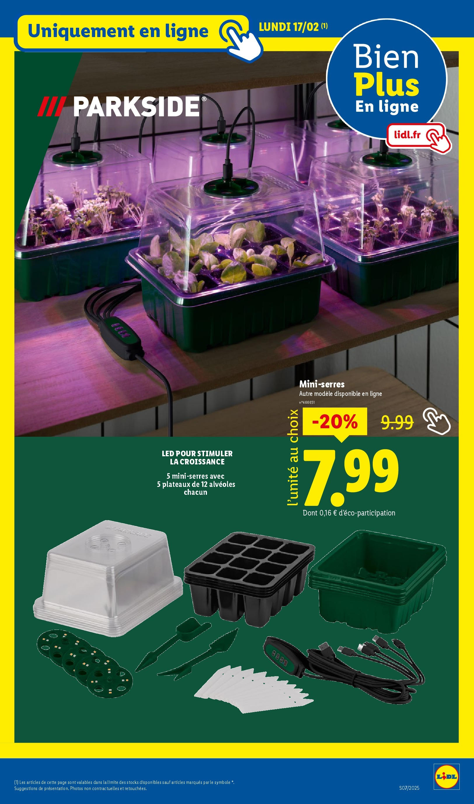 Catalogue Retrouvez nos offres exclusives de la semaine, toujours à prix Lidl !, page 00069