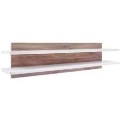 Wandboard Luzern B: 150 cm Weiß/Eichefarben