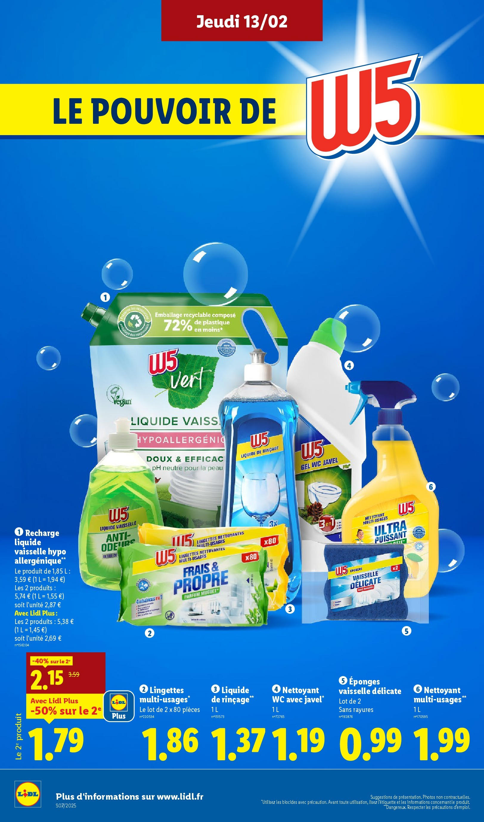 Catalogue Retrouvez nos offres exclusives de la semaine, toujours à prix Lidl !, page 00010