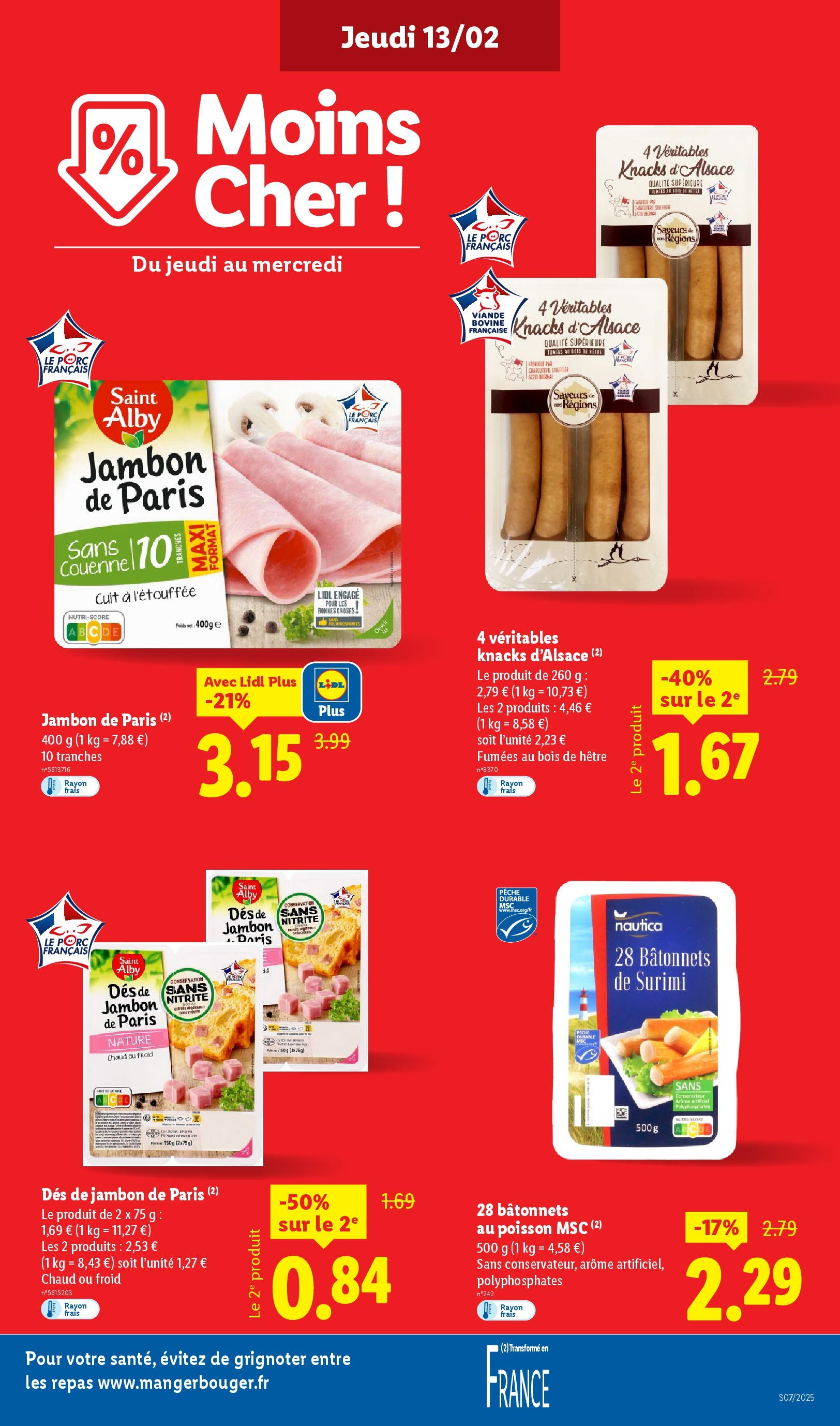 Catalogue Retrouvez nos offres exclusives de la semaine, toujours à prix Lidl !, page 00011