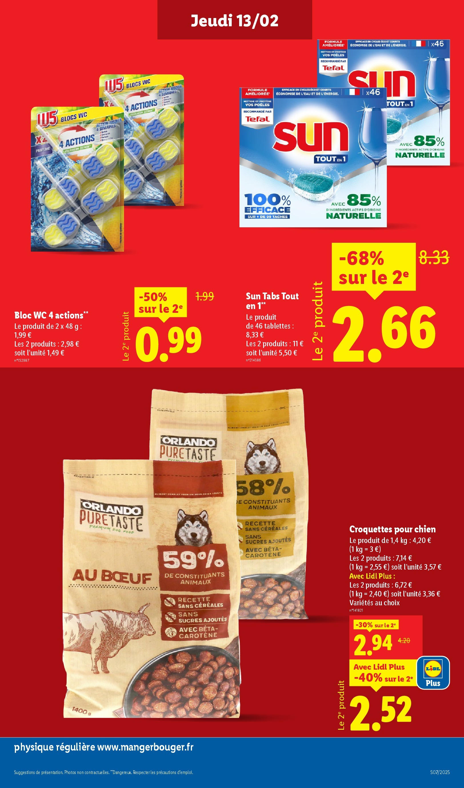 Catalogue Retrouvez nos offres exclusives de la semaine, toujours à prix Lidl !, page 00019