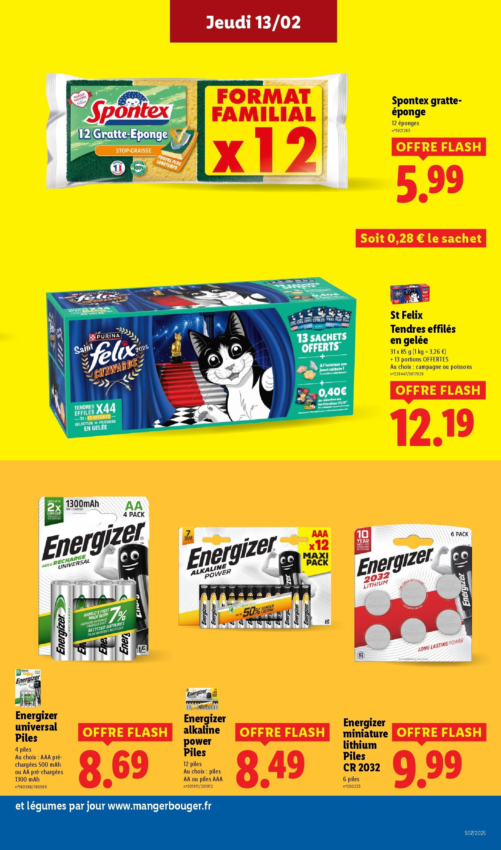 Catalogue Retrouvez nos offres exclusives de la semaine, toujours à prix Lidl !, page 00025
