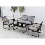 Möbelix Loungegarnitur 57459 Acamp Paxos Lounge Set