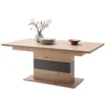 M&ouml;belix Esstisch Ausziehbar Meran 180-280x100 cm Eichefarben