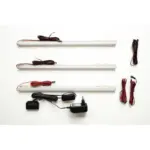 M&ouml;belix Einlegebodenbeleuchtung 3er Set Meran 8,7 W Led