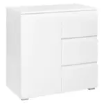 M&ouml;belix Kommode 80cm Image, Wei&szlig;
