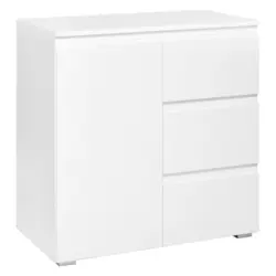 Kommode 80cm Image, Weiß