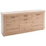 Möbelix Sideboard 183 cm Meran Eichefarben
