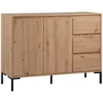 Möbelix Kommode 120cm Korsika Eiche Artisan Dekor