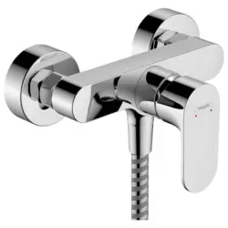 Duscharmatur Hg Rebris S Brausemischer Ap Chromfarben