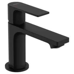 Waschtischarmatur Hg Rebris E Wtm Schwarz Matt H: 14,3 Cm