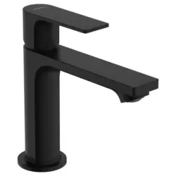 Waschtischarmatur Rebris E Schwarz Matt H: 16,8 Cm