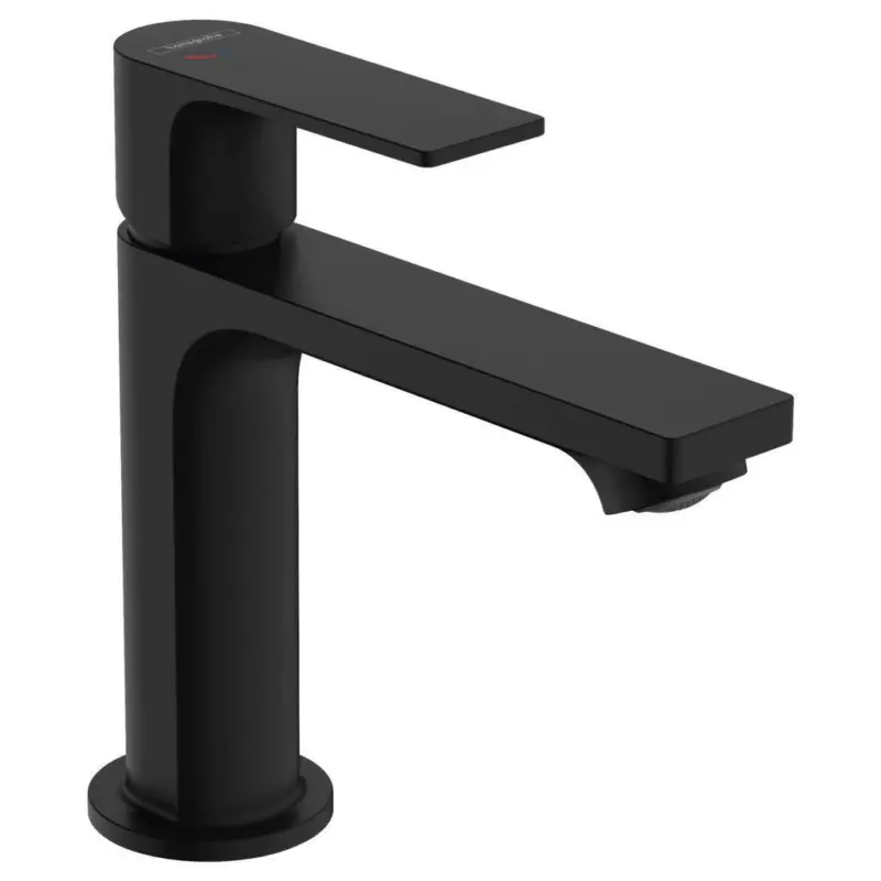 Waschtischarmatur Rebris E Schwarz Matt H: 16,8 Cm