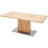 Esstisch Eiche Greta 180x90 Cm Mit Geteilten Platten