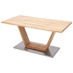 Esstisch Eiche Greta 160x90 cm mit Baumkante