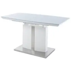 Esstisch Ausziehbar Najuma 140-180x80 cm Weiß