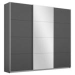 Möbelix Schwebetürenschrank Mit Spiegel B: 203 cm Miami, Grau Metallic