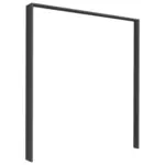 Möbelix Passepartout-rahmen Miami Grau Metallic Für B: 203 Cm