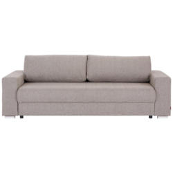 3-Sitzer-Sofa + Schlaffunktion mit Armlehnen Garcia Beige