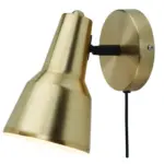 M&ouml;belix Wandleuchte Valencia 1-Flammig drehbar mit Schnurschalter