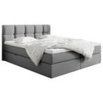 Möbelix Boxspringbett mit Topper und Bettkasten 140x200 Lorie