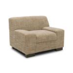 Möbelix Polstersessel Norma Braun/beige Webstoff