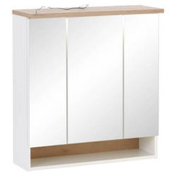 Spiegelschrank Daniel Led 3-Türig Bxhxt: 70x77,2x26,6 Cm