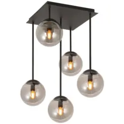 Hängeleuchte Yasmin H: 60 cm 5-Flammig