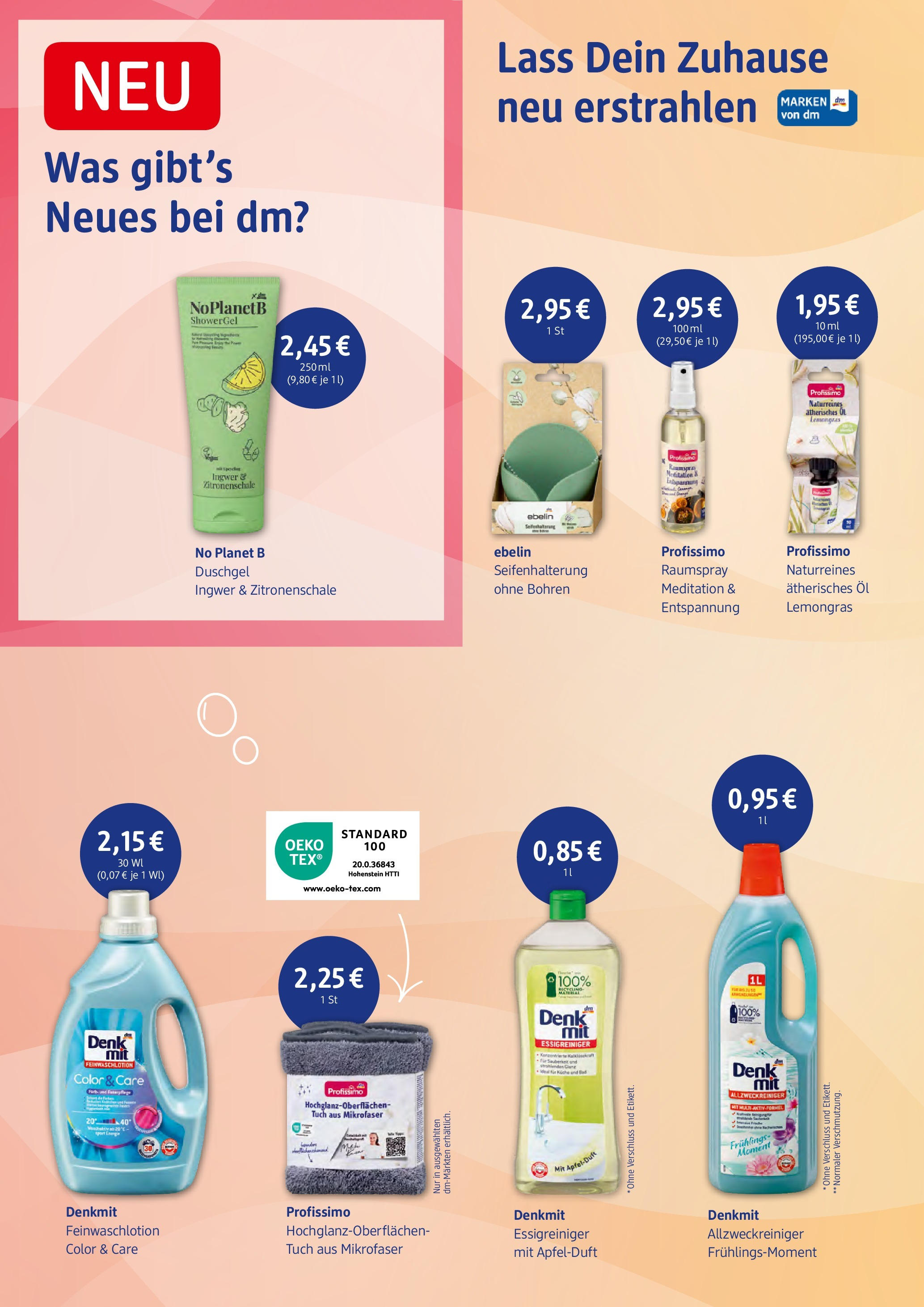 dm drogerie - Für Dich und Dein Zuhause (ab 11.02.2025) zum Blättern | Seite: 3 | Produkte: Öl, Bad, Küche, Duschgel