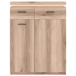 Kommode Mit Led 75 Cm Vancouver ,eichenfarben