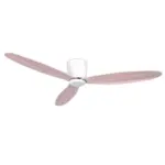 Möbelix Deckenventilator Airfusion Weiß/eiche, 3 Flügel