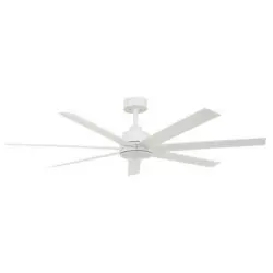Deckenventilator Atlanta Wei&szlig; 7-Fl&uuml;gel, LED-Leuchte