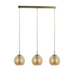 Möbelix Hängeleuchte Balls H: 150 cm 3-Flammig, höhenverstellbar