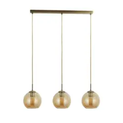 Hängeleuchte Balls H: 150 Cm 3-Flammig, Höhenverstellbar