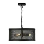 Möbelix Hängeleuchte Fishnet H: 150 Cm 3-Flammig, Höhenverstellbar