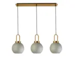 M&ouml;belix H&auml;ngeleuchte Snowdrop H: 120 Cm 3-Flammig