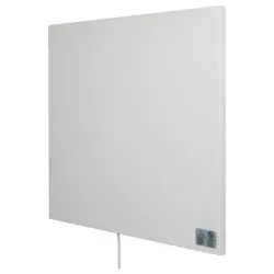 Infrarot Heizung 350 W Raster Weiß 61,5x61,5 Cm